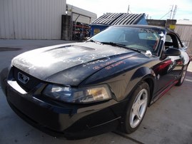 1999 FORD MUSTANG GT BLACK CPE 4.6L MT F18054